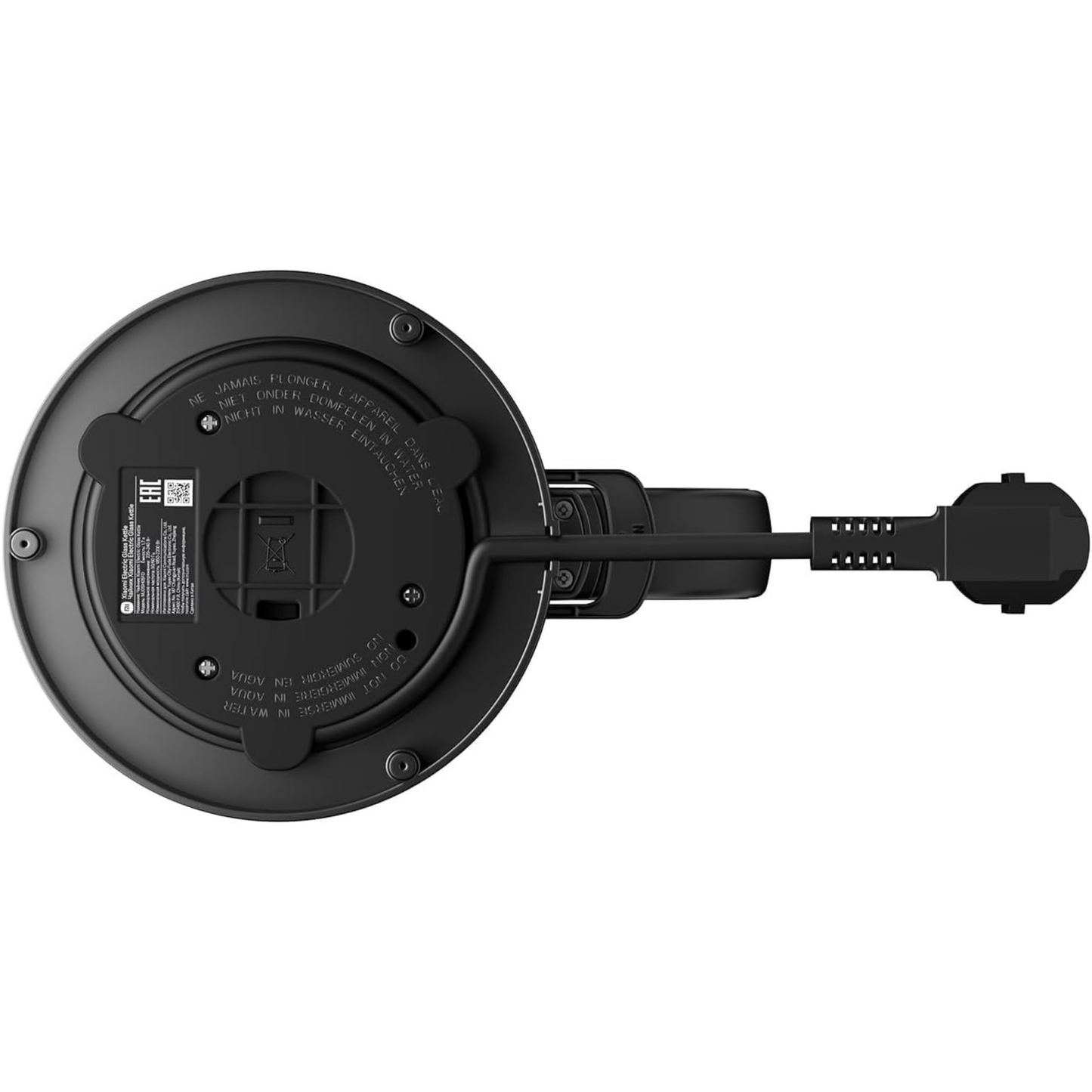 Electric Glass Kettle Siyah